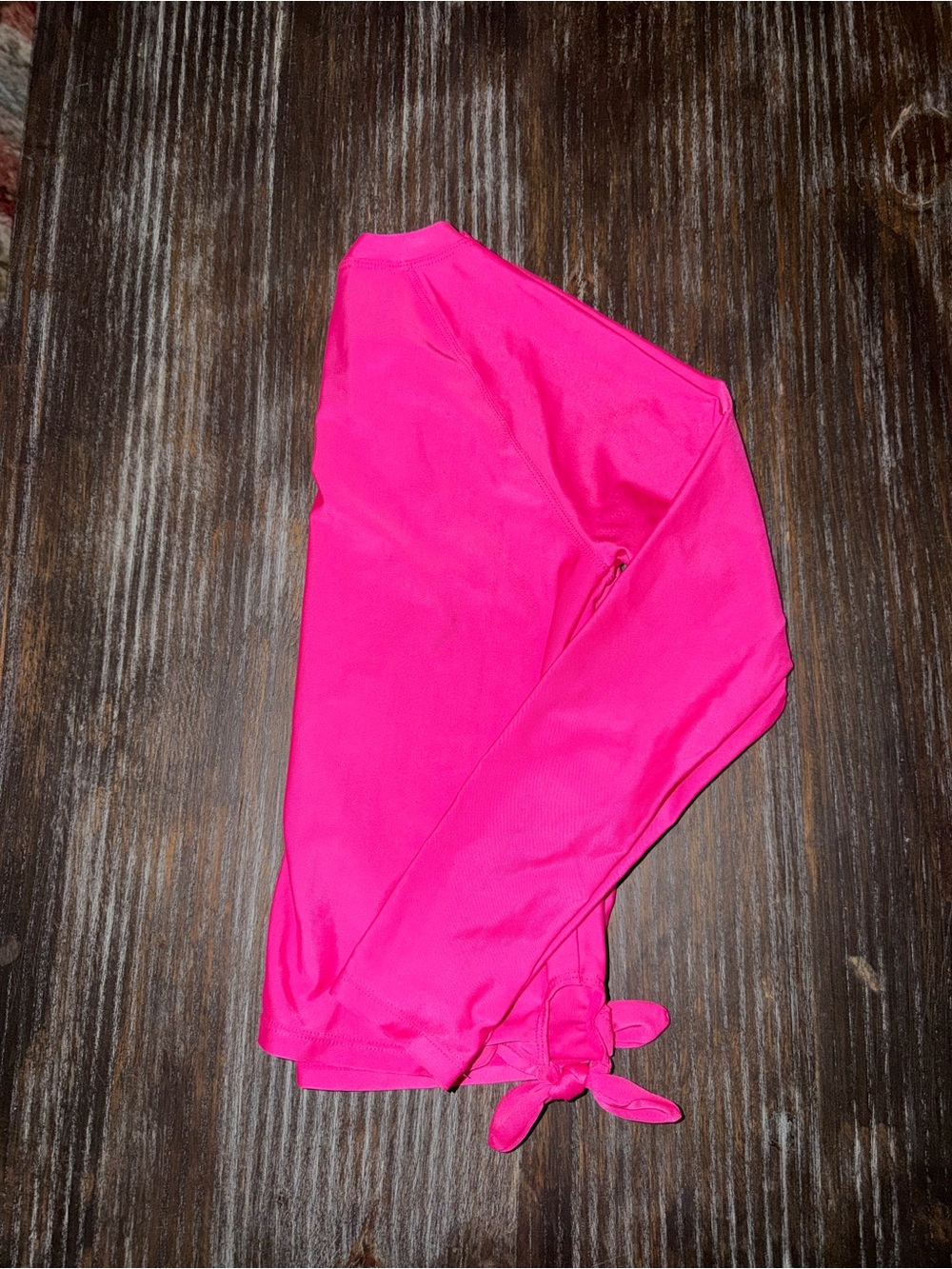 Ocean Gear Girl’s Hot Pink Swim/Rashguard Top with side ties L NWOT - Picture 2 of 5